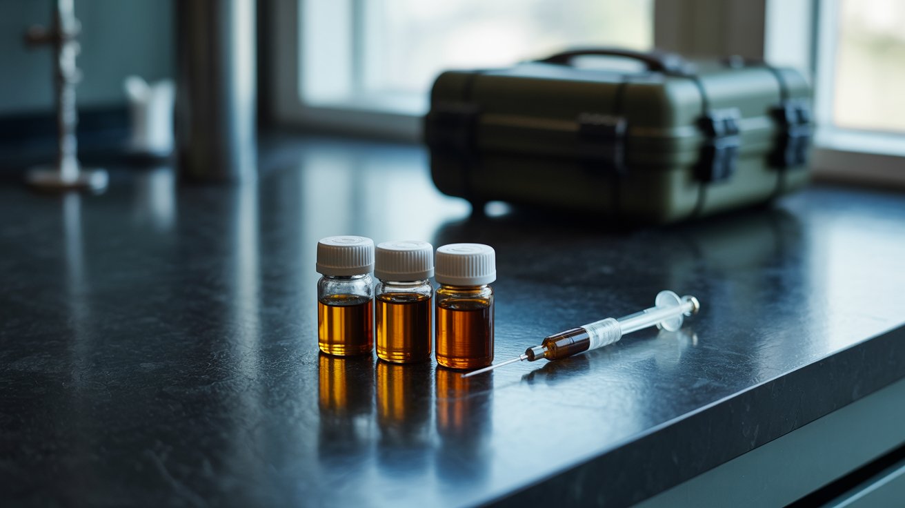 Laboratory scene illustrating What Is LL-37? The Human Cathelicidin Antimicrobial Peptide